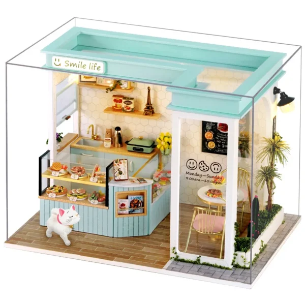 Miniature Dollhouse Kits - Baby House Mini DIY Kit with Furniture & 3D Puzzle - Image 6